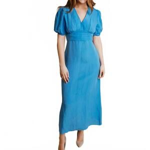 NEW LAROQUE women's josie dress in blue